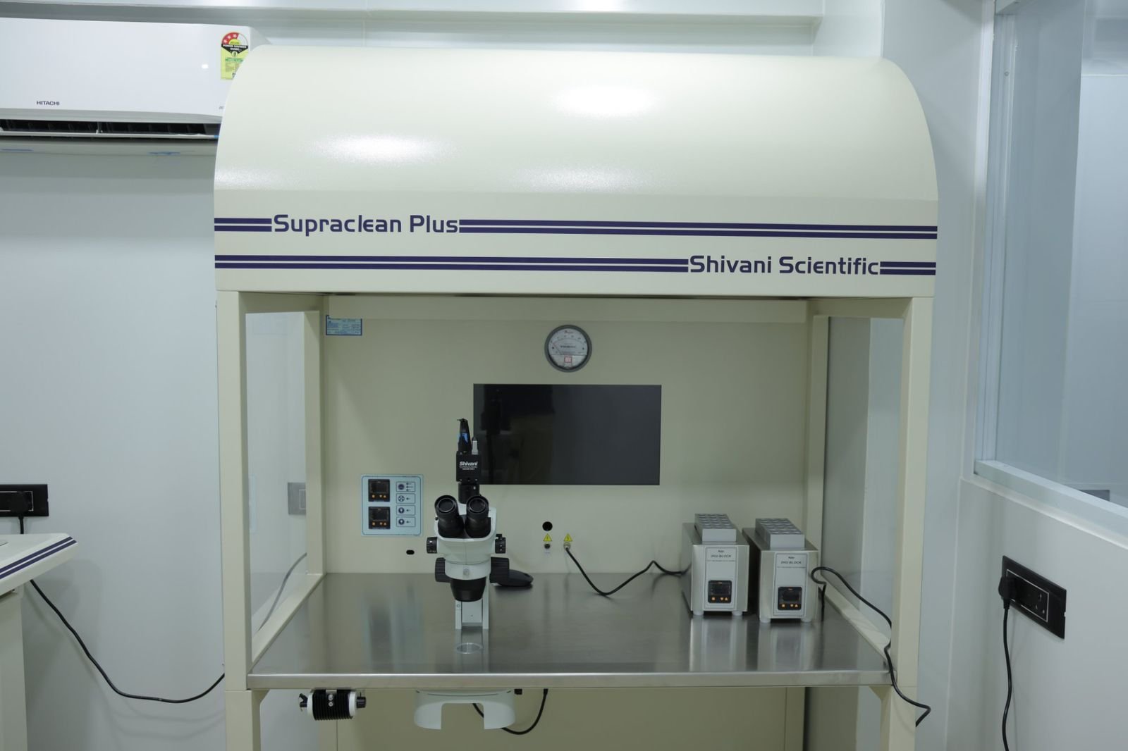 Laminar flow hood in the IVF laboratory, Cosmic, Naroda
